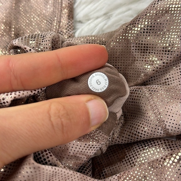 Lululemon Align High-Rise Pant 25" *Shine Diamond Dye Misty Shell Cacao Diffuse - Picture 5 of 5